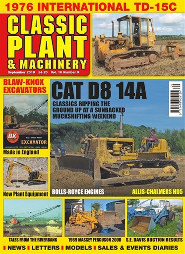 Classic Plant & Machinery Magazine Subscription