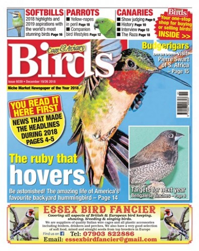 Cage and Aviary Birds Magazine Subscription