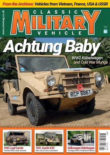 Classic Military Vehicle Magazine Subscription